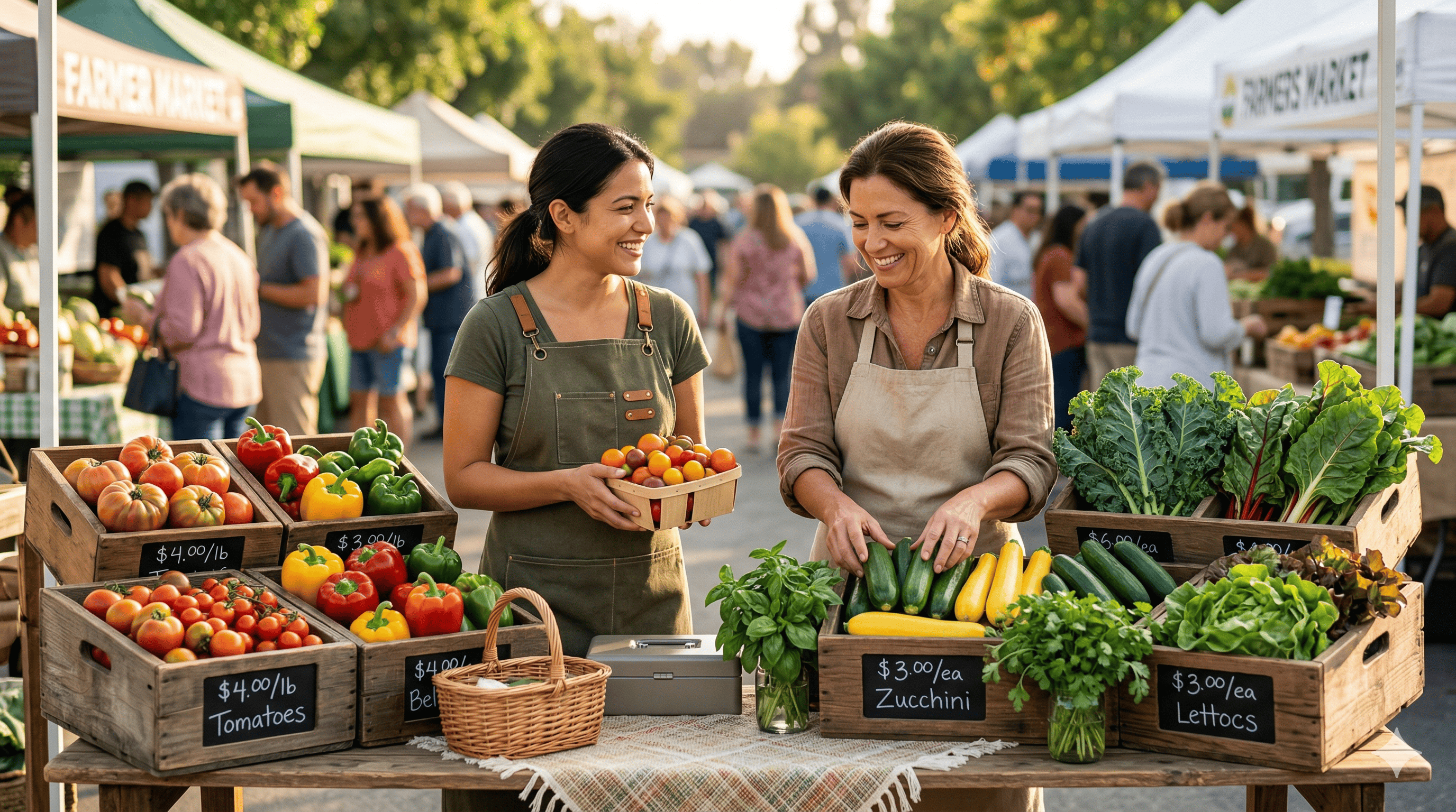 Healthy vegetable seedlings including tomatoes peppers squash and herbs in the Inland Empire